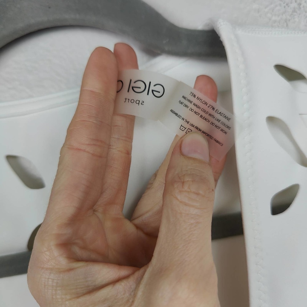 GIGI C White Long Sleeve Wrap Top - Picture 5 of 8